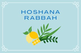 Hoshana Rabbah