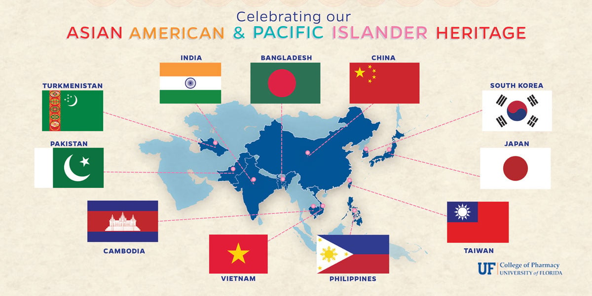 Asian American and Pacific-Islander Map