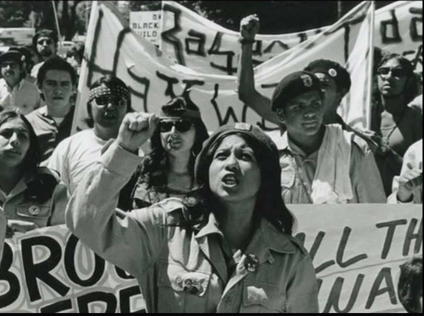 Black Panthers Marching