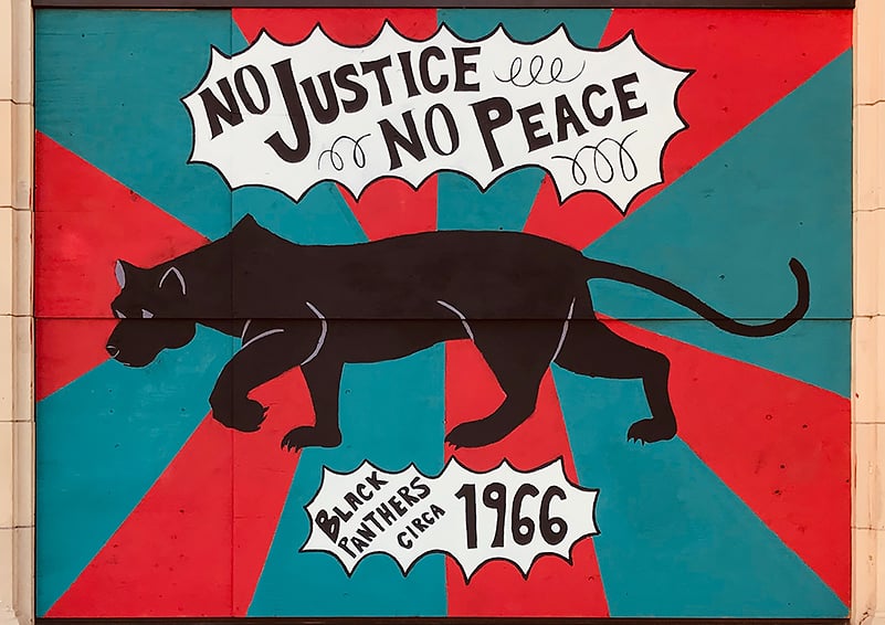 Black Panthers Mural