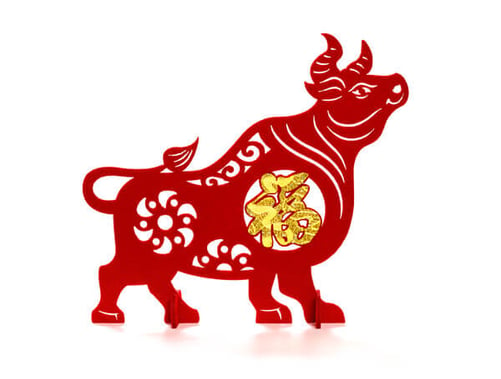 Chinese Ox Mascot