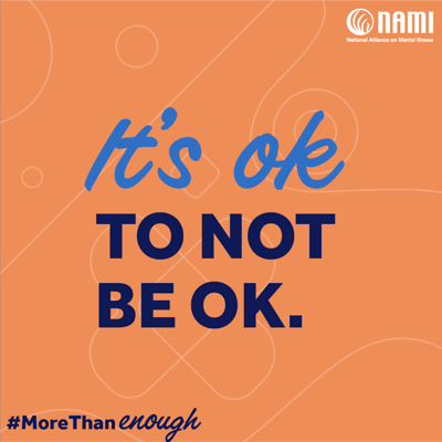 Its ok to not be ok.