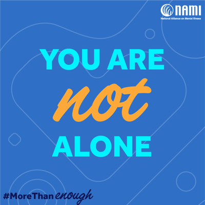 You are not alone