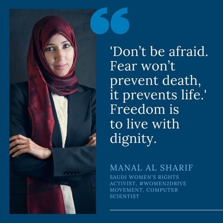 Manal al Sharif Quote