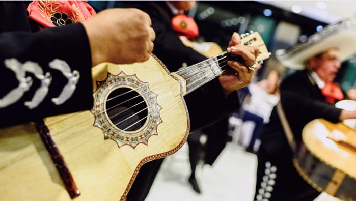 Mariachi Guitar Close Up