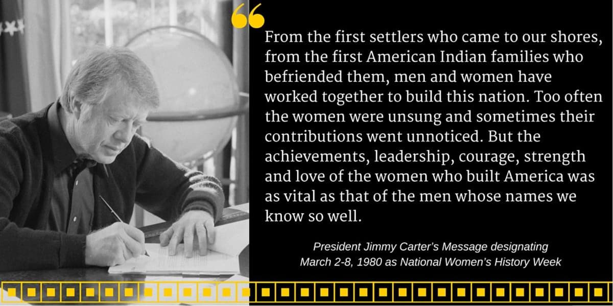 President Jimmy Carter Message